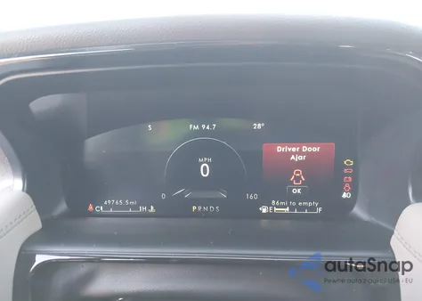 2022 Lincoln Nautilus Reserve z USA, uszkodzony, nr VIN 2LMPJ8K98NBL23191